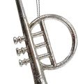 Floristik24 Musical instruments sort. 12cm - 14.5cm silver 3pcs