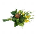 Floristik24 Daffodil bouquet artificial with twigs and onions 38cm