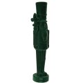 Floristik24 Flocked Nutcracker Standing Figurine 77 cm Dark Green Indoor Decoration