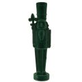 Flocked Nutcracker Standing Figurine 77 cm Dark Green Indoor Decoration | Floristik24.co.uk