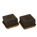 OASIS Renewal Biolit Floral Foam Half Brick, 12 x 12 x 8 cm, Brown, 2 Pack | Floristik24.co.uk