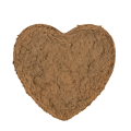 OASIS® Renewal® Biolit® Floral Foam Heart, 26 x 24 x 5 cm, Black When Wet, Pack of 2 | Floristik24.co.uk