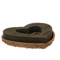 OASIS® Renewal® Biolit® Heart-Shaped Floral Foam, 27 cm, 2 Pack | Floristik24.co.uk