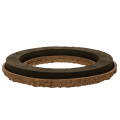 OASIS® Renewal® Floral Foam Biolit® Ring, 40 cm, Brown and Black, 2 Pieces | Floristik24.co.uk