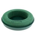 Floristik24 Floral foam ring with shell green Ø30cm H4.5cm 2pcs