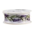 Floristik24 Organza ribbon chiffon ribbon decorative ribbon lavender 40mm 20m