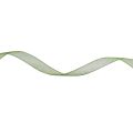 Floristik24 Organza ribbon green gift ribbon woven edge olive green 6mm 50m