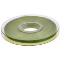 Floristik24 Organza ribbon green gift ribbon woven edge olive green 6mm 50m