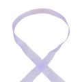 Floristik24 Organza ribbon with selvedge 2.5cm 50m medium purple