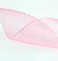 Floristik24 Organza ribbon gift ribbon pink ribbon selvedge 40mm 50m