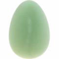 Floristik24 Easter egg pastel green H25cm Easter decoration flocked decoration egg