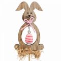 Floristik24 Easter bunny wood, flower plugs Easter, bunny plugs 8.5cm 12pcs