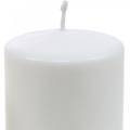 Floristik24 PURE pillar candle 130/70 natural wax candle with rapeseed wax candle decoration