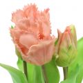 Floristik24 Parrot Tulip Real-Touch in Pot Pink 23cm