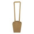 Floristik24 Paper bags handle planter paper natural 11.5×11.5×18.5cm 8pcs