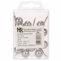 Beading pins silver Ø15mm 75mm