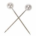 Pearl Head Pins White Ø15mm 75mm | Floristik24.co.uk