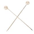 Champagne Pearl Head Pins Ø4mm 40mm - Pack of 150 | Floristik24.co.uk