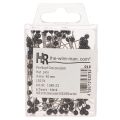 Black Pearl Head Pins for Floristry Ø4mm 40mm 150pcs | Floristik24.co.uk