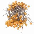 Floristik24 Pearl head needles Ø6mm 65mm orange