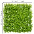Artificial Boxwood Panel 55x55 cm Green for Decorative Wall Design | Floristik24.co.uk