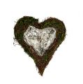 Floristik24 Plant heart vine, moss 22cm x 25cm H7cm