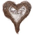 Heart-Shaped Twig Planter with