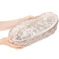 ProductName  
White Oval Wicker Plant Basket with Liner 37cm  

ProductDescription  
<div>  
<h2>White Oval Wicker Plant Basket with Liner</h2>  
<p>This charming white wicker plant basket is an attractive addition to any home or garden. Crafted from natu | Floristik24.co.uk