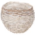 Floristik24 ProductName  
Round Handwoven Basket with Inner Lining – White – 23cm  

ProductDescription  
<div>  
<h2>White Handwoven Basket for Home Decoration and Planting</h2>  
 
<p>This round white handwoven basket is an excellent choice for adding a natural tou