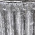 Metal plant pot, decorative