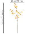 Artificial Physalis Branch with Flowers, 95 cm, Orange, for Indoor Decoration | Floristik24.co.uk