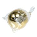 Floristik24 Plastic ball gold small Ø14cm 1pc