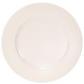 Floristik24 Round Plastic Decorative Plates 17cm Apricot - Set of 6