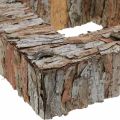 Floristik24 Deco tree bark square open pine bark 30×30cm