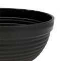Floristik24 R-bowl plastic anthracite 19cm, 10pcs