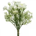 Floristik24 Ranunculus Bouquet Artificial Flowers Silk Flowers White L37cm