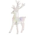 Floristik24 Reindeer Ornaments, Acrylic, Iridescent, 14 cm, Set of 4, for Christmas Decoration