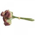 Floristik24 Roses antique pink, silk flowers, artificial flowers L23cm 8pcs