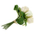 Floristik24 Bouquet of cream roses 26cm