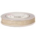 Velvet Ribbon 20mm Beige for
