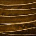 Decorative velvet ribbon, narrow, 10mm wide, 20m long, on a roll | Floristik24.co.uk