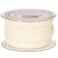 Satin Velvet Ribbon Cream 10mm