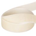 Velvet Ribbon 20mm Cream 10m
