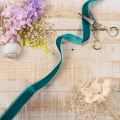 Decorative velvet ribbon for decorating, 20mm wide, 10m long | Floristik24.co.uk