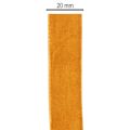 Velvet Craft Ribbon 20mm x 10m in Terracotta Brown | Floristik24.co.uk