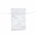 Floristik24 Satin bags white 6.5 × 10cm 10pcs