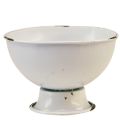 Floristik24 Cup bowl decorative cup white rust Ø15cm H10cm set of 2