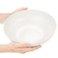 Large Round Decorative Bowl – 30cm, Light Grey | Floristik24.co.uk