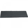 Floristik24 Slate board long, decorative tray natural stone 40×13cm
