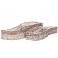 Floristik24 ProductName  
Rectangular Wicker Plant Bowl with Liner 45cm – Set of 2  

ProductDescription  
```html
<h2>Stylish Wicker Plant Bowl with Protective Liner</h2>  

<p>This rectangular plant bowl, crafted from natural wicker, is a versatile addition to your